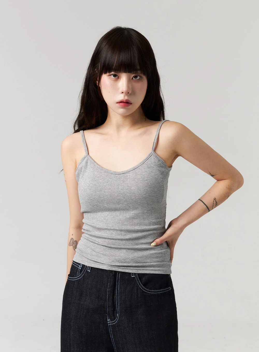 Scoop Neck Ribbed Top CL313 - Image 5