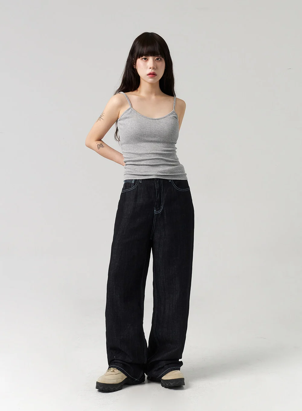 Scoop Neck Ribbed Top CL313 - Image 7