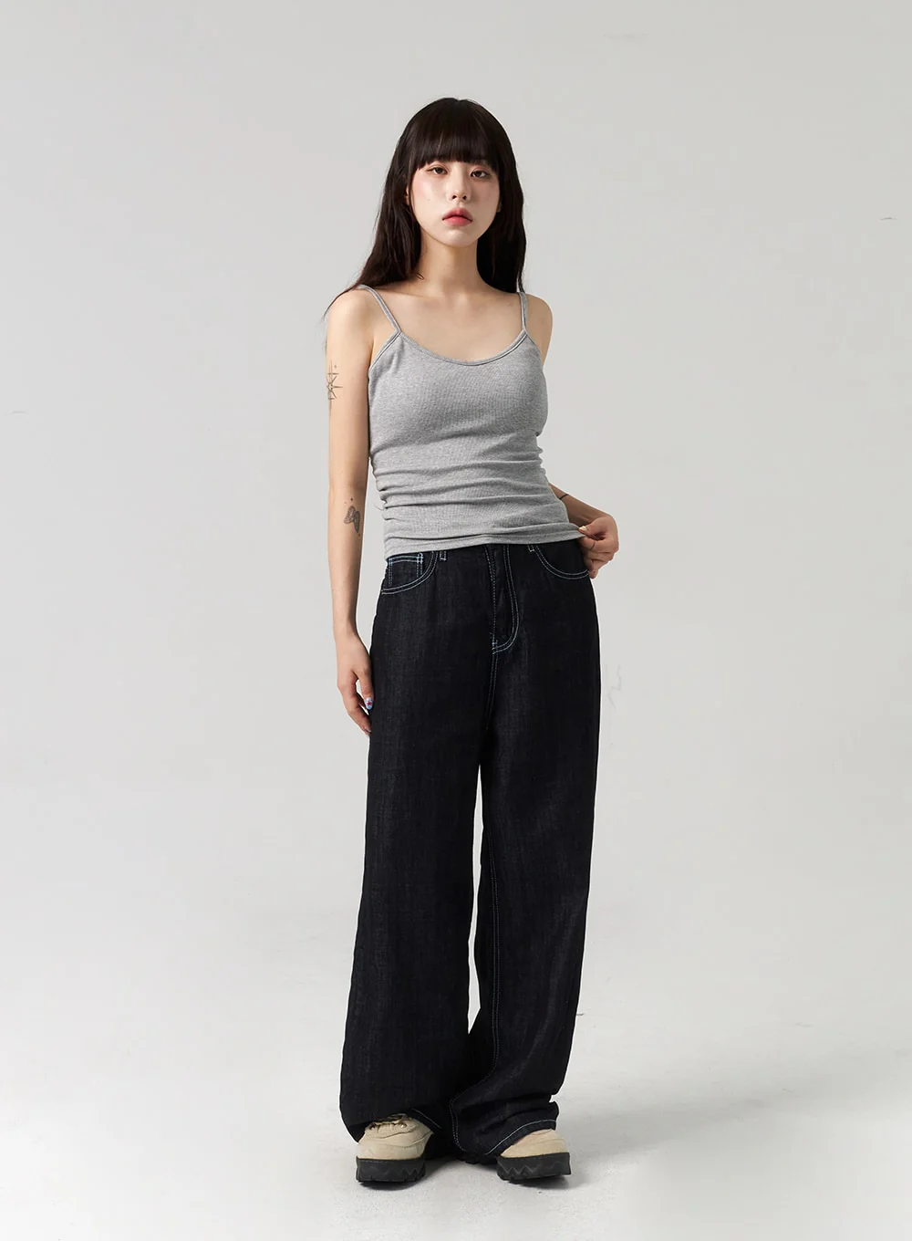 Scoop Neck Ribbed Top CL313 - Image 8