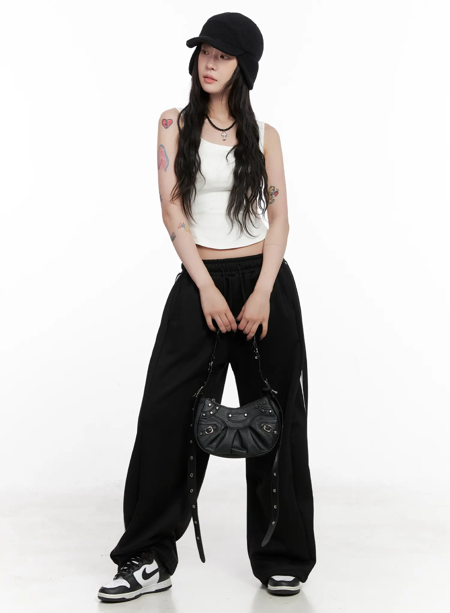 Sculpted Cropped Tank Top CN512