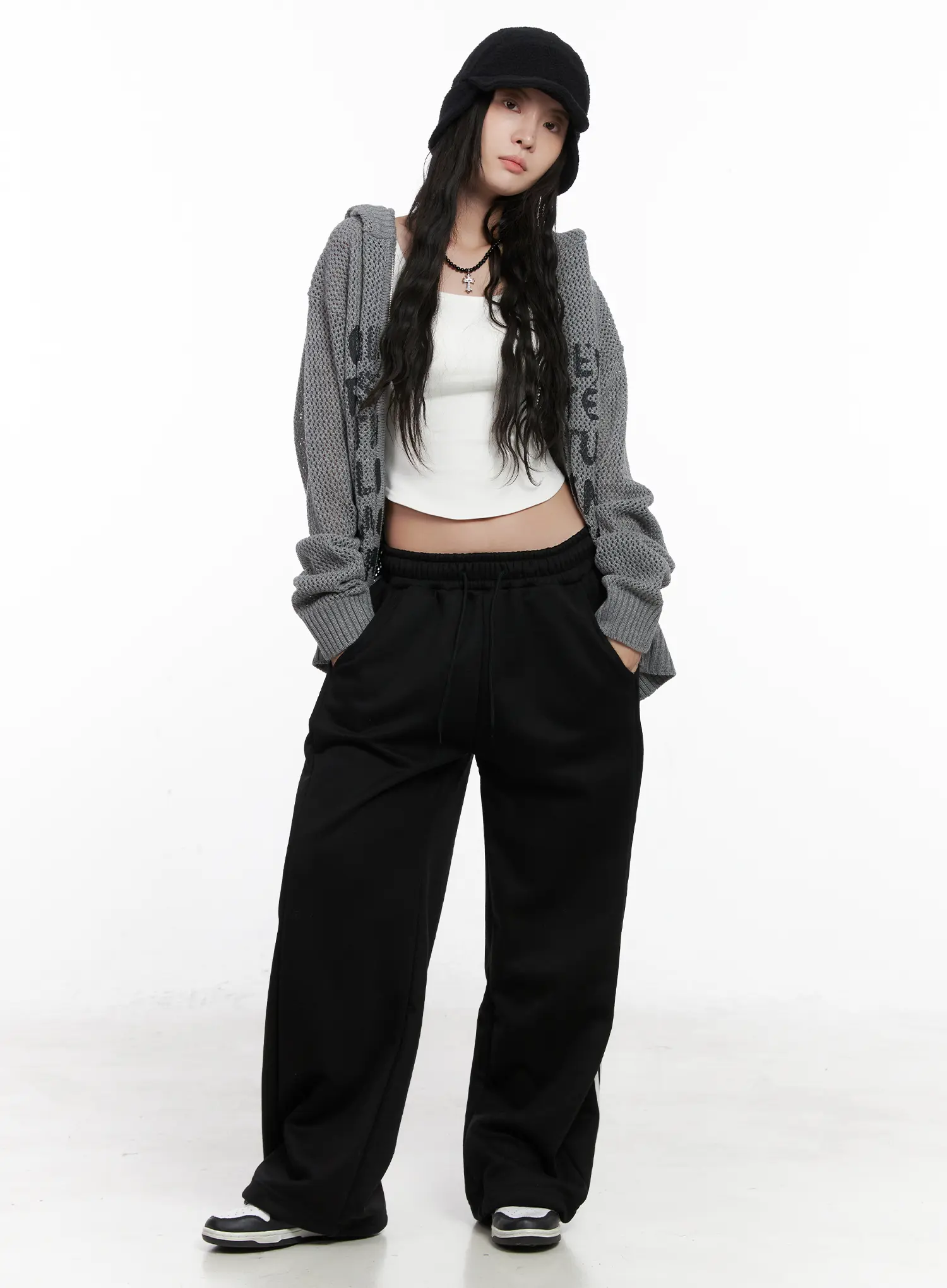 Sculpted Cropped Tank Top CN512 - Image 8