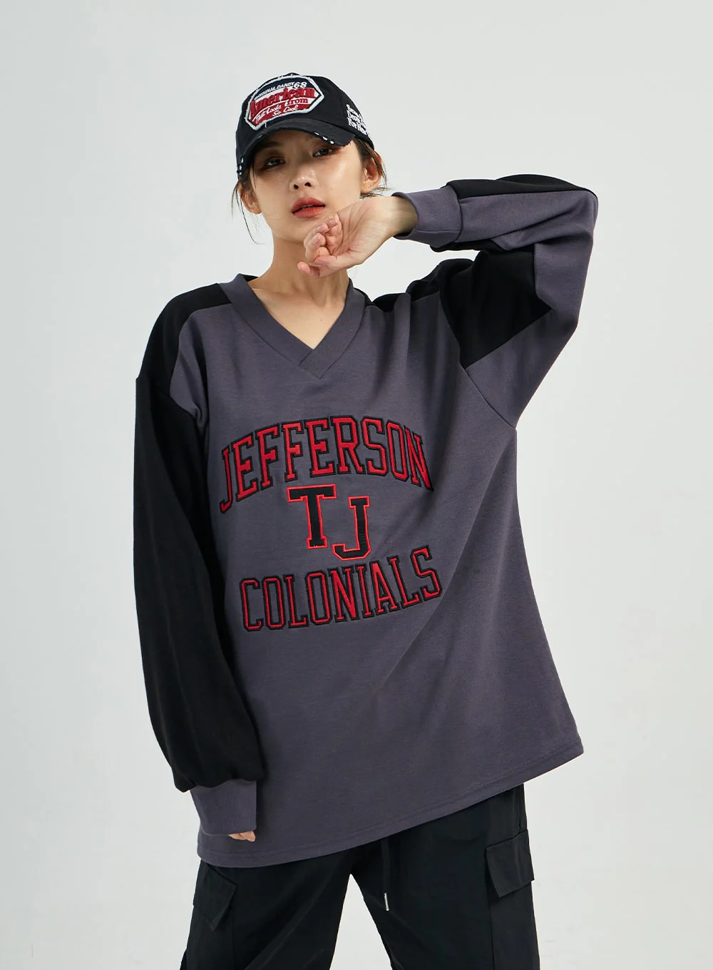 Selena Nylon Cargo Wide Pants CS23 - Image 11