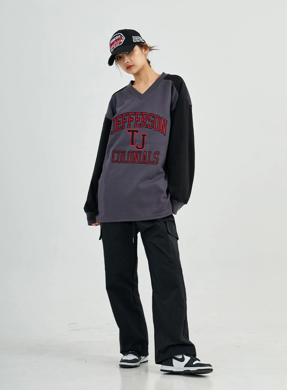 Selena Nylon Cargo Wide Pants CS23 - Image 13