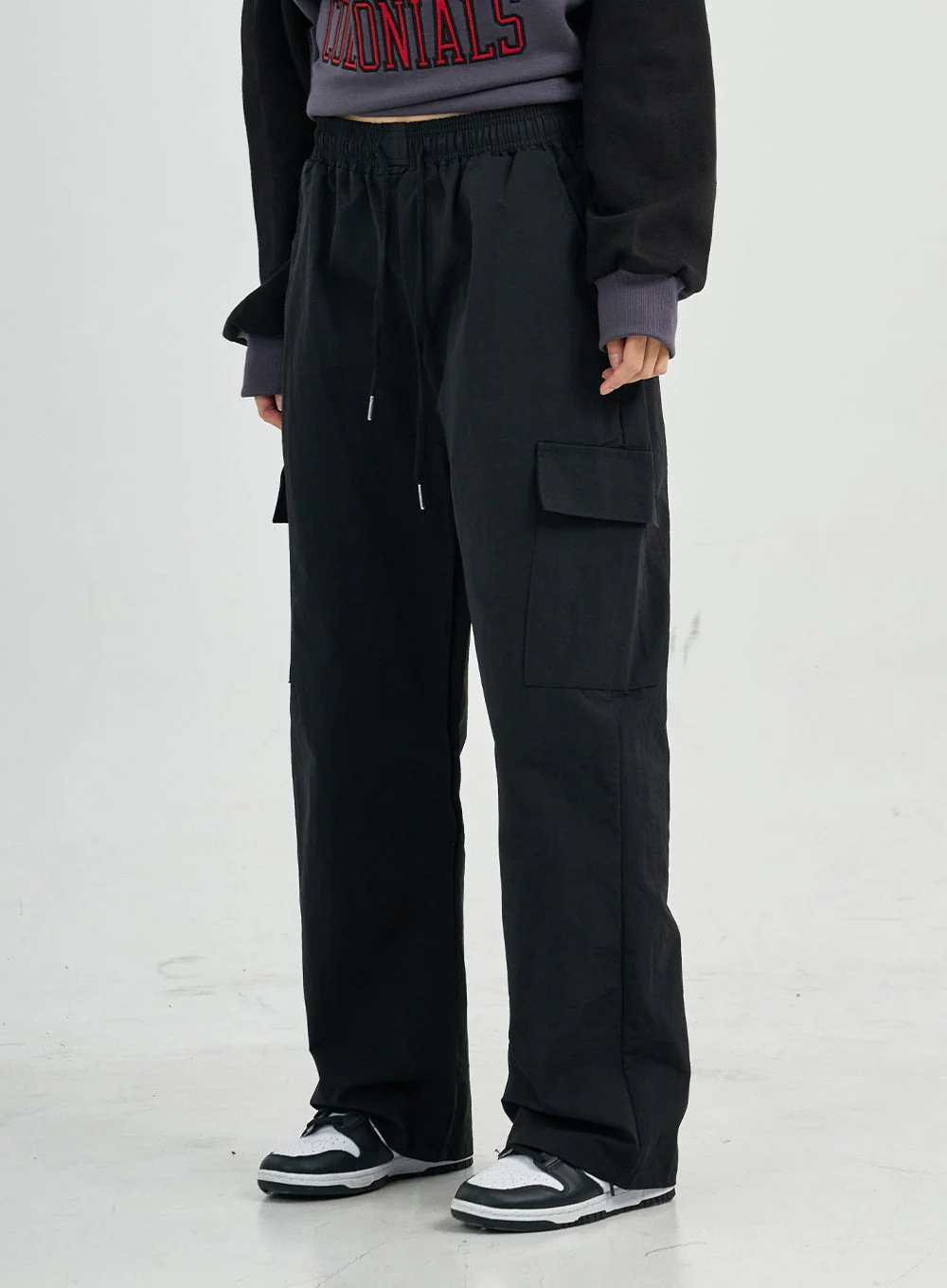 Selena Nylon Cargo Wide Pants CS23 - Image 5