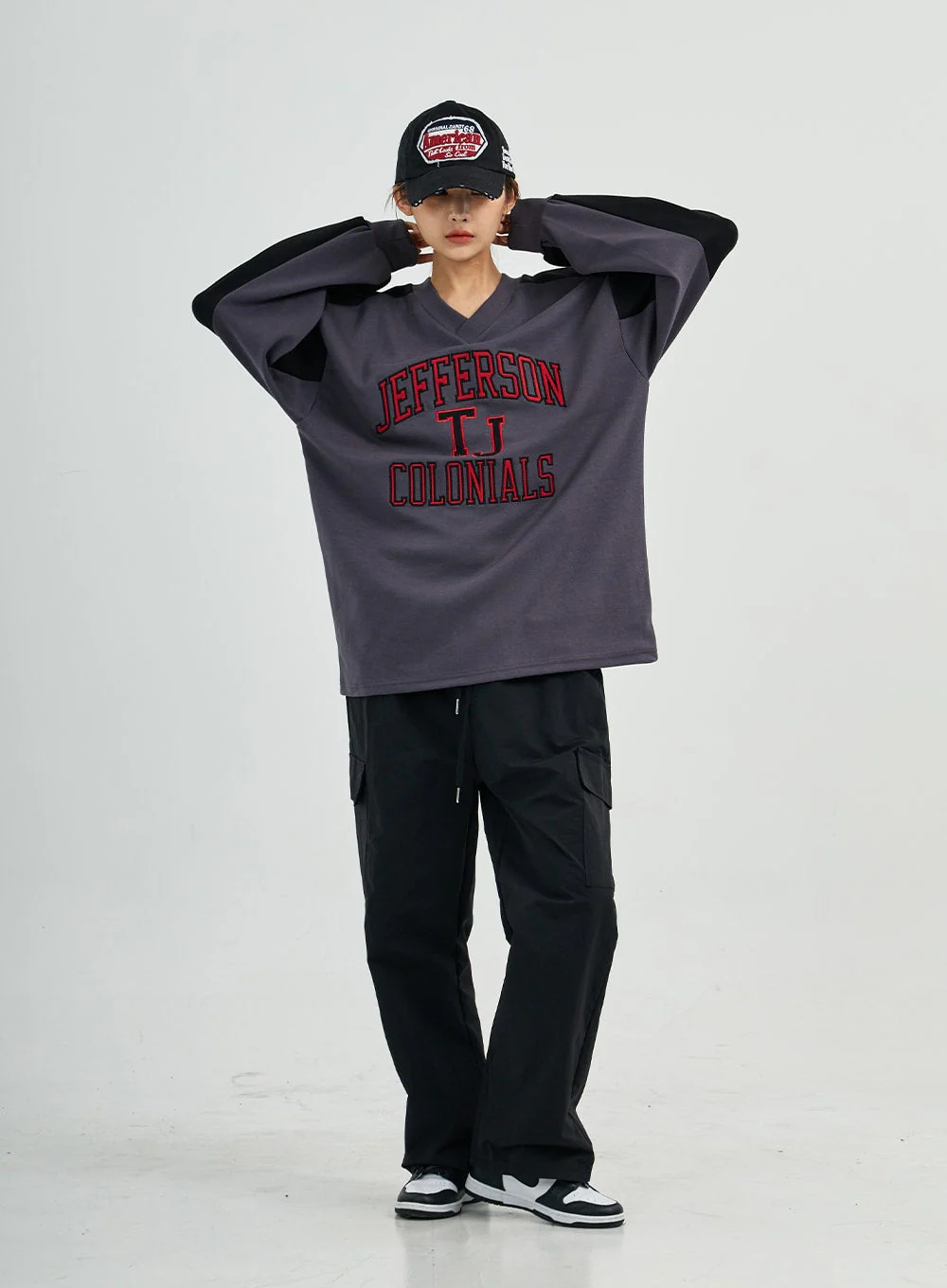 Selena Nylon Cargo Wide Pants CS23 - Image 7