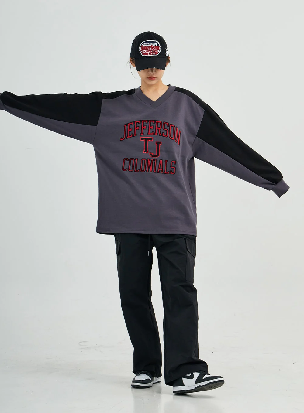 Selena Nylon Cargo Wide Pants CS23 - Image 8