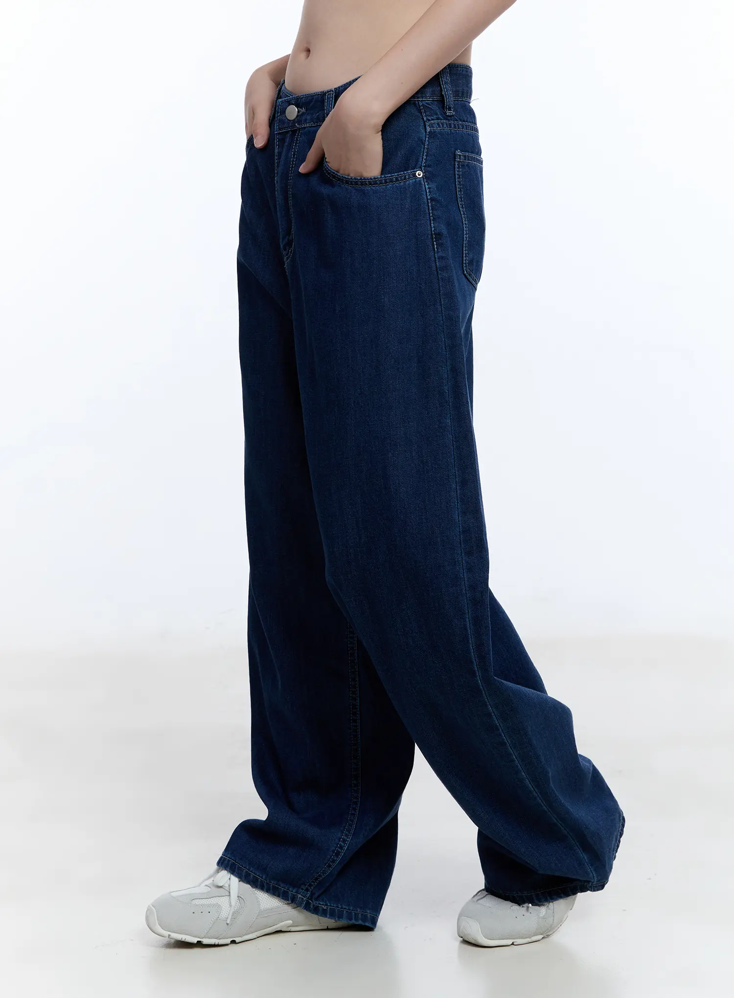 Seulgi Relaxed-Fit Baggy Jeans CU513 - Image 3