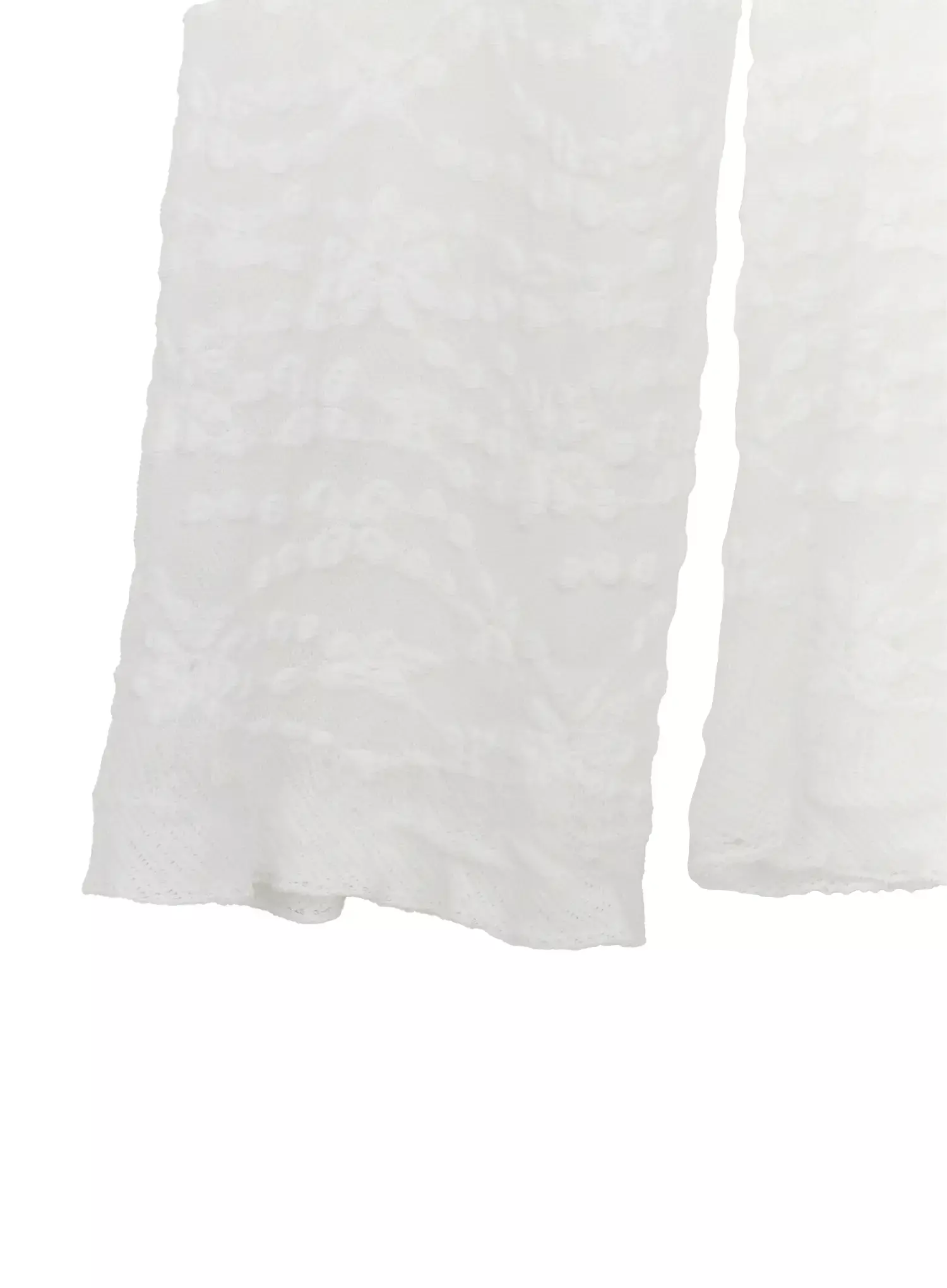 Sheer Lace Long Sleeve Top IM509 - Image 3
