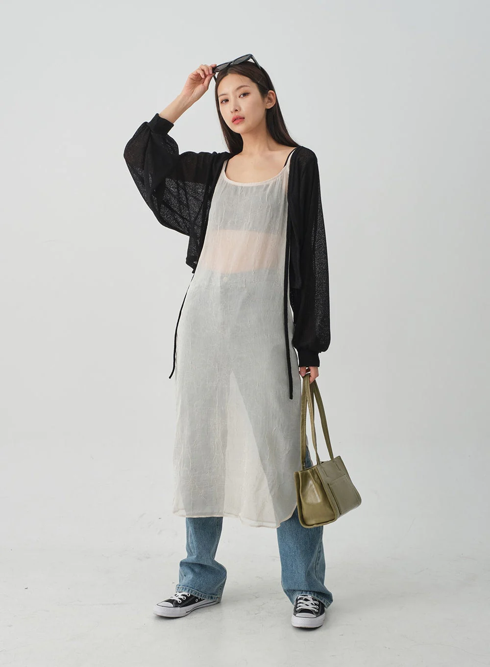 Sheer Loose Fit Bolero CJ08 - Image 4