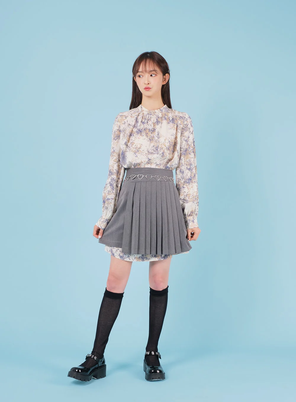 Sheer Mesh Under-knee Socks BA07 - Image 10