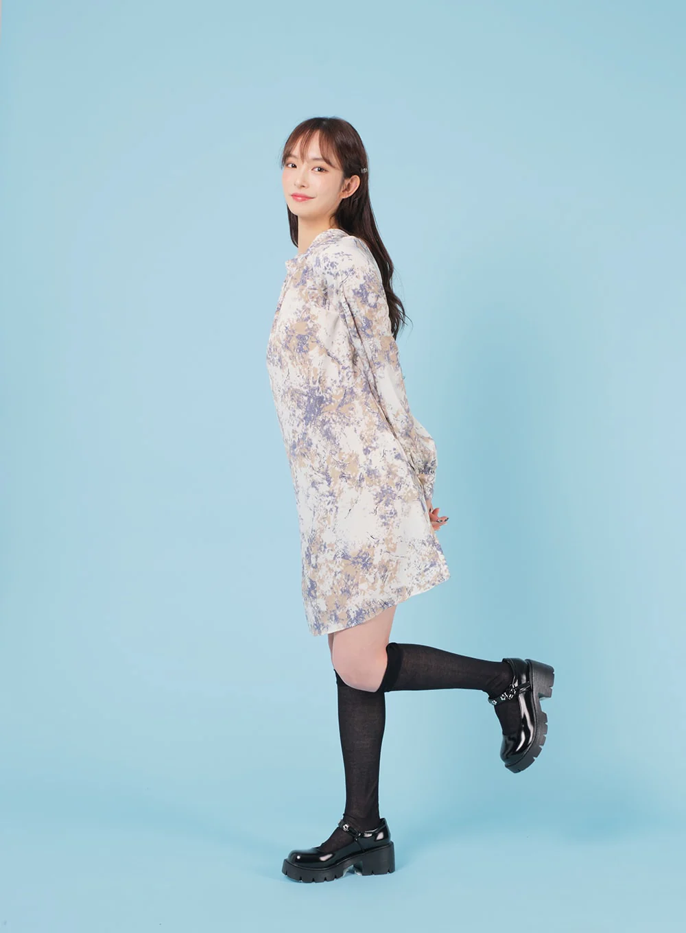 Sheer Mesh Under-knee Socks BA07 - Image 12