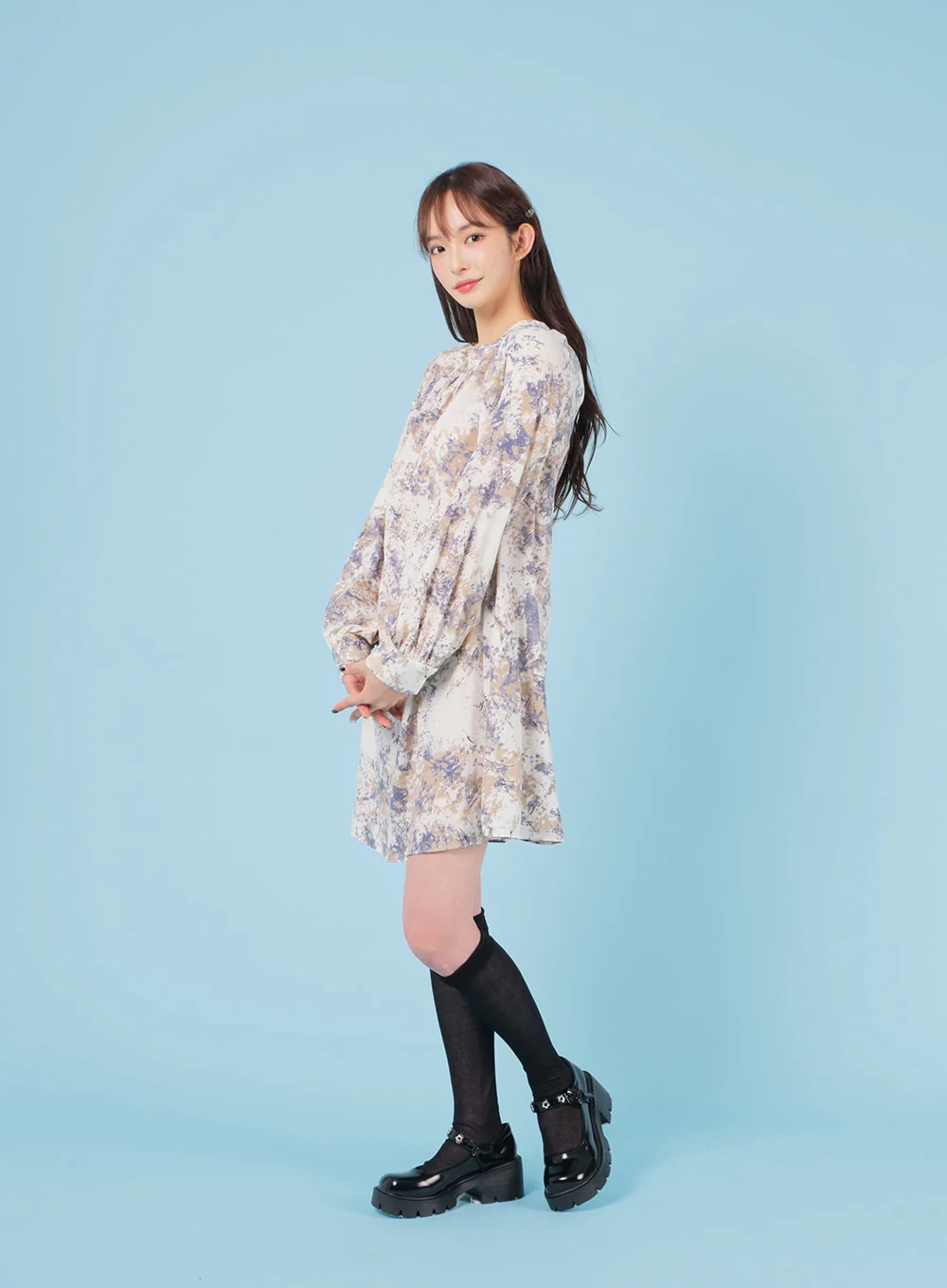 Sheer Mesh Under-knee Socks BA07 - Image 13
