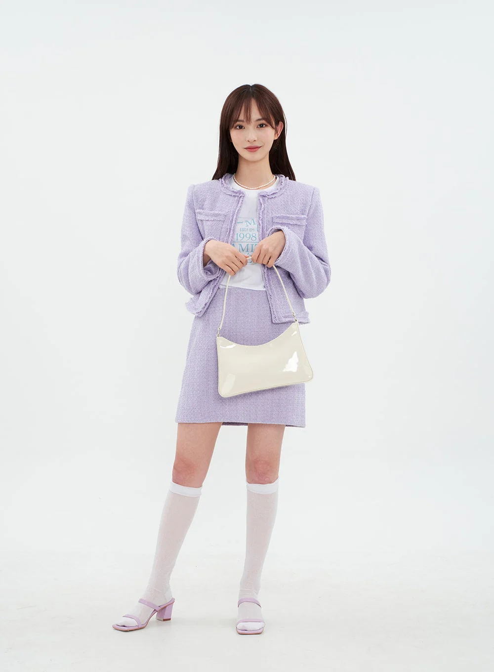 Sheer Mesh Under-knee Socks BA07 - Image 21