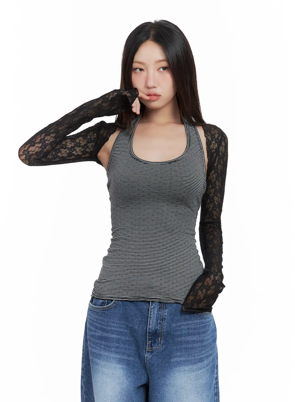 Sheer Rose Bolero Cardigan CL508 - Image 12
