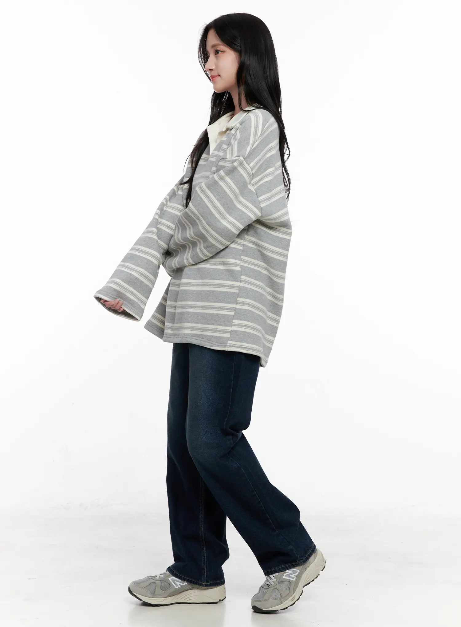 Shiloh Washed Semi-Wide Jeans CO524 - Image 6