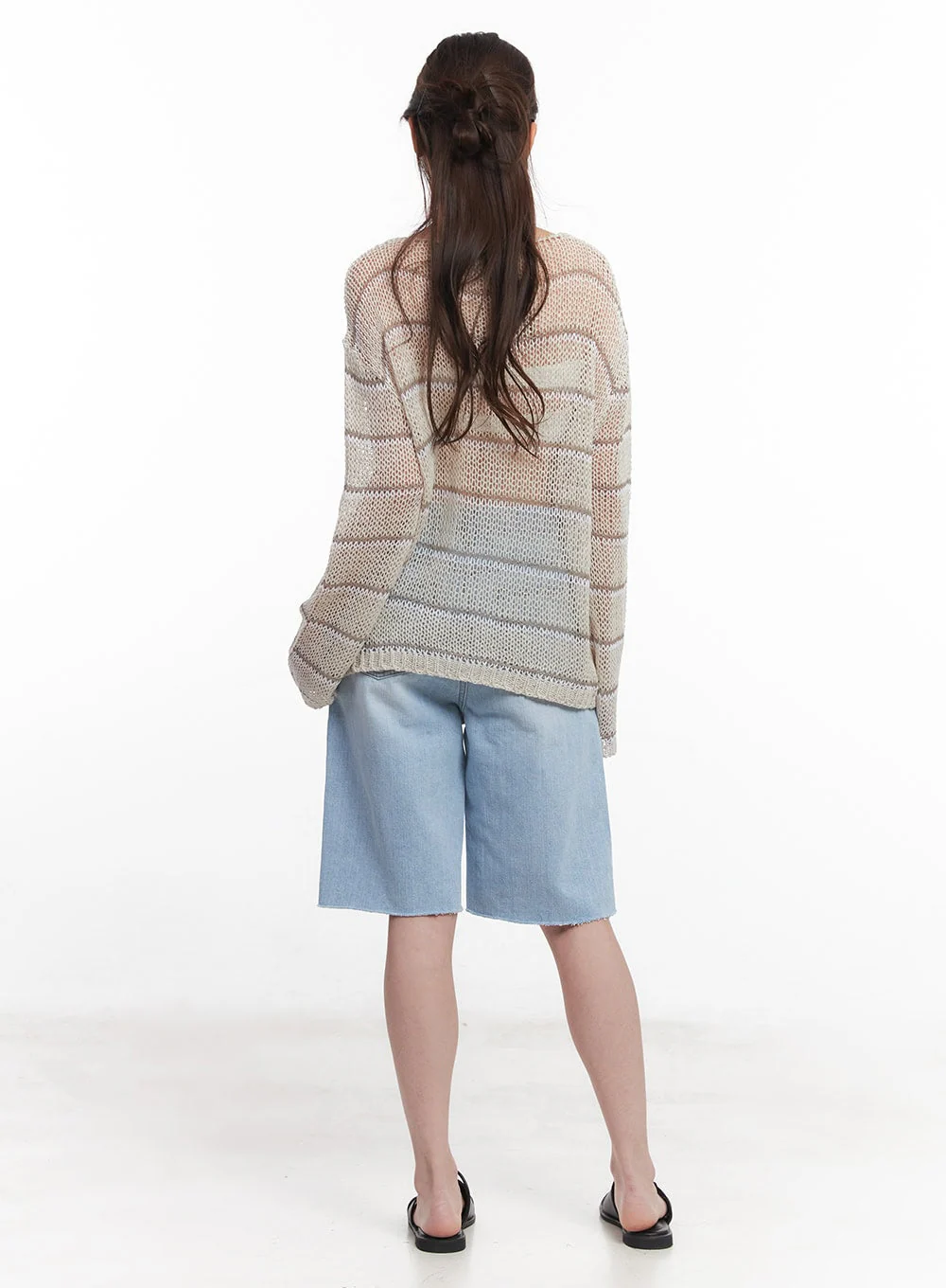 Shira Wide-Fit Baggy Jorts CY519 - Image 6