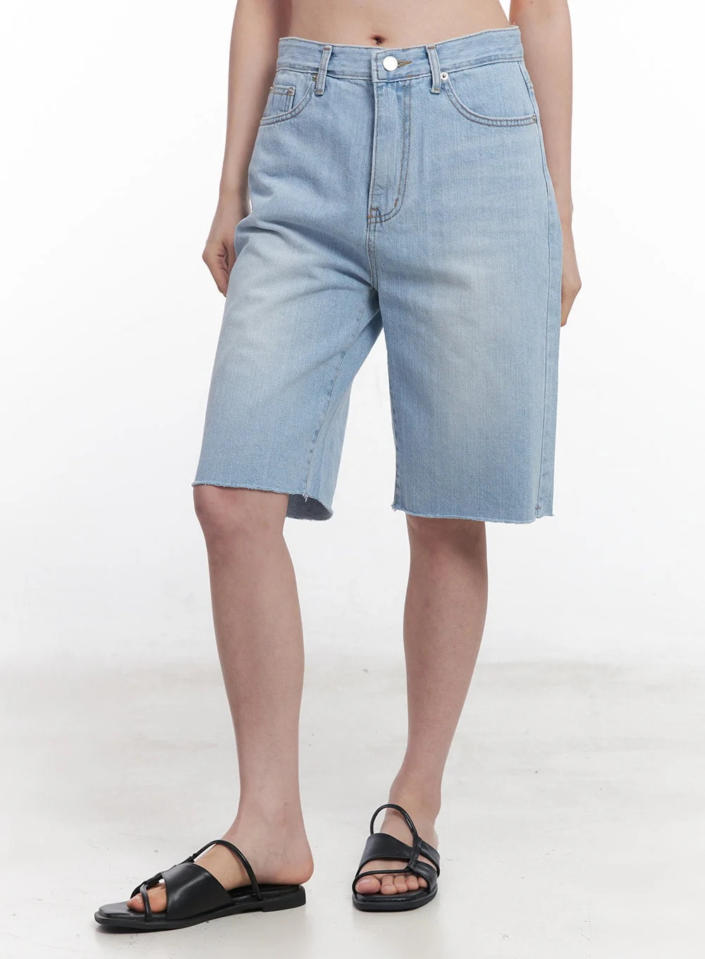 Shira Wide-Fit Baggy Jorts CY519 - Image 8
