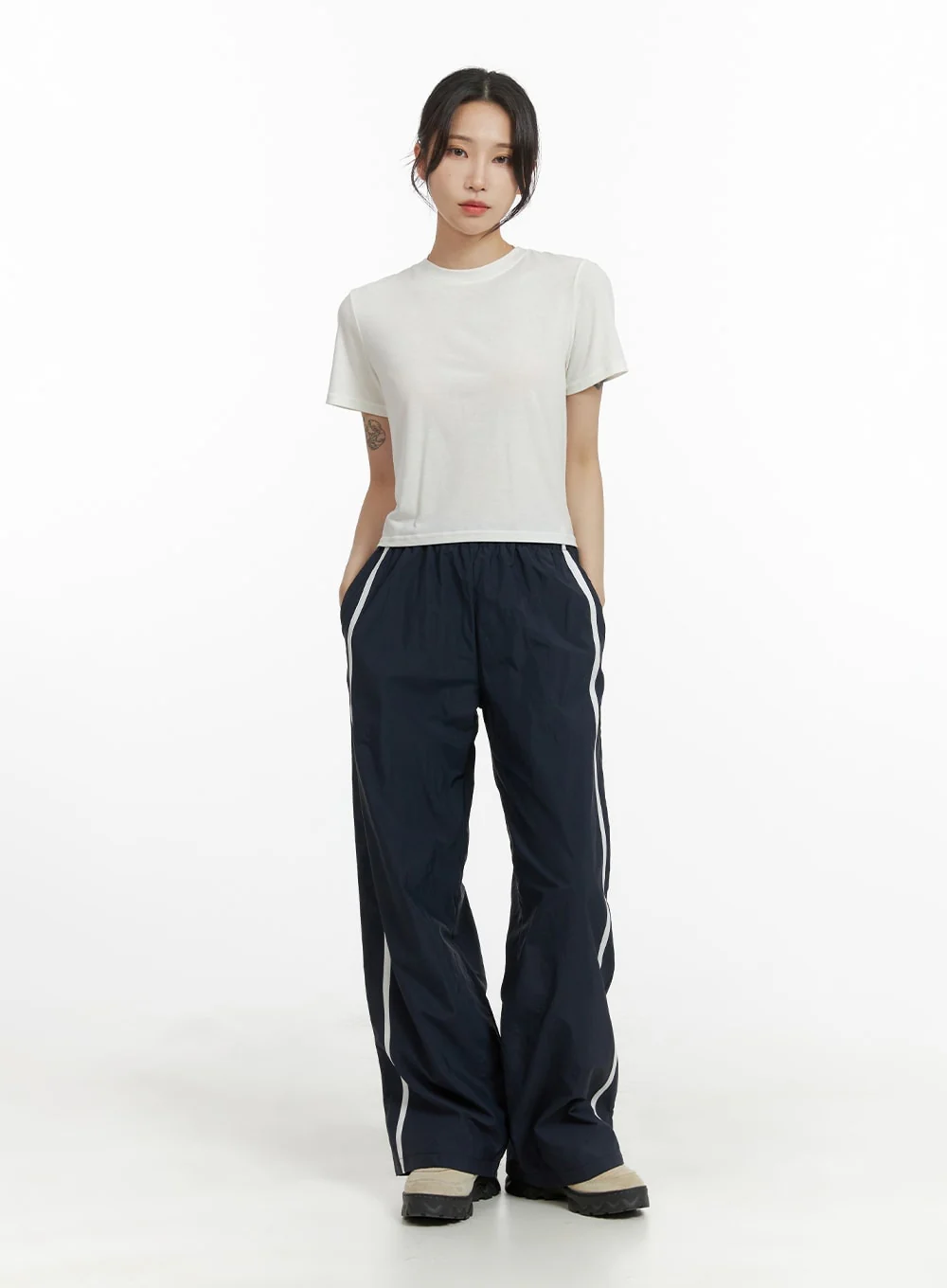 Shirred Cut-Out Back Top CM426 - Image 3