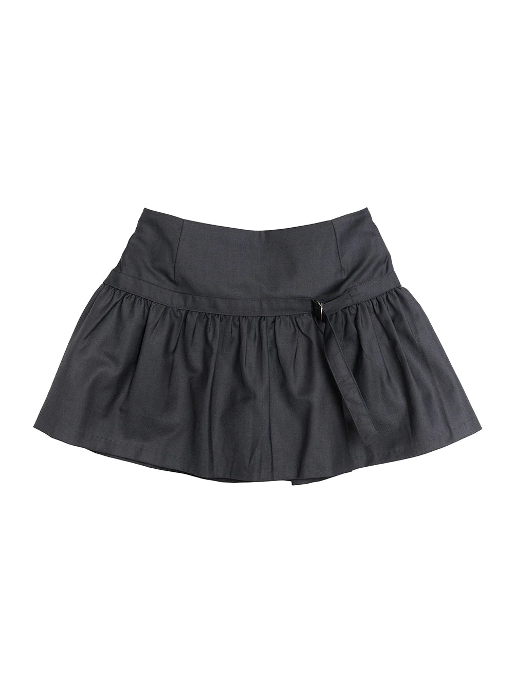 Shirred Mini Skirt IF510 - Image 15