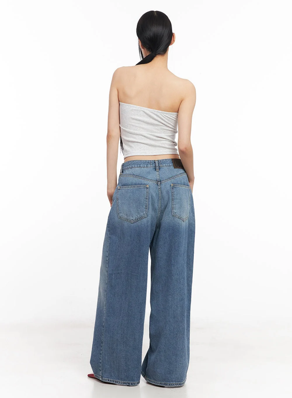 Shirring Padded Tube Top CY528 - Image 7