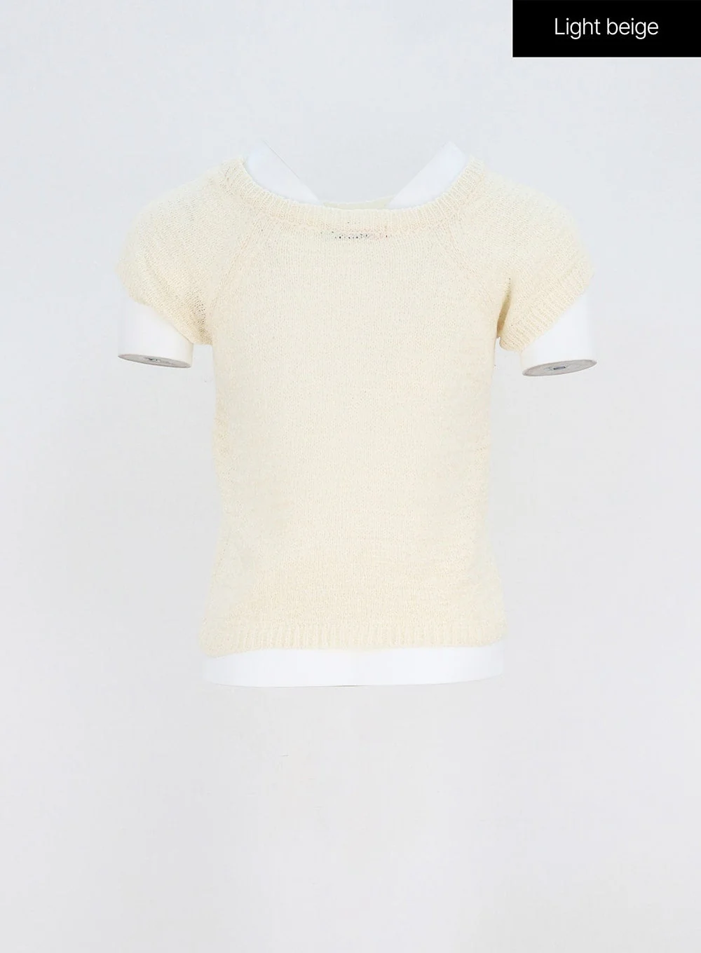 Short Sleeve Mesh Sweater OY310 - Image 12