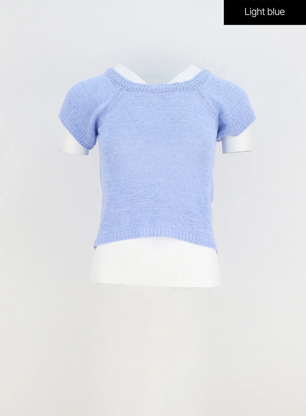 Short Sleeve Mesh Sweater OY310 - Image 14