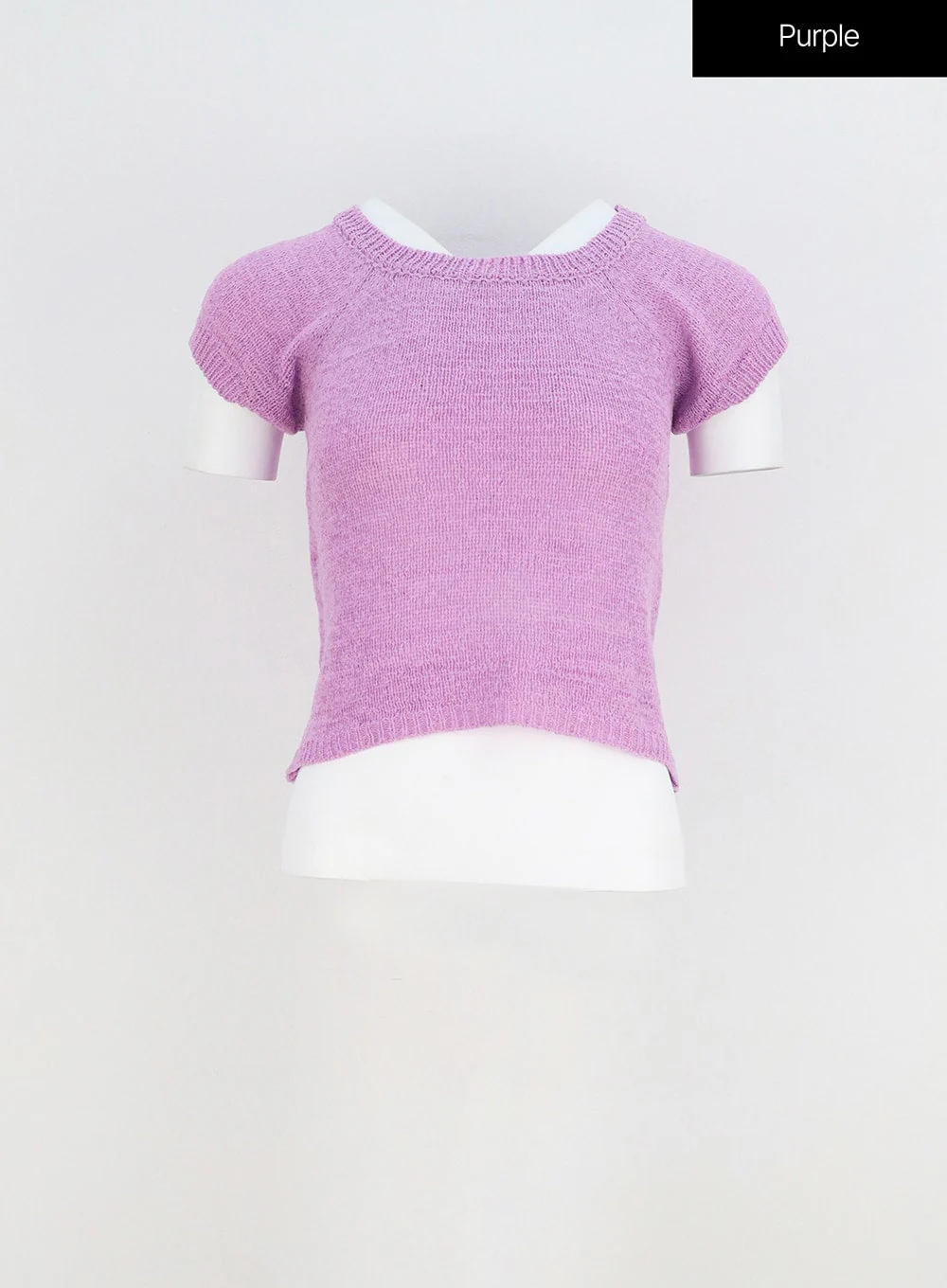 Short Sleeve Mesh Sweater OY310 - Image 17