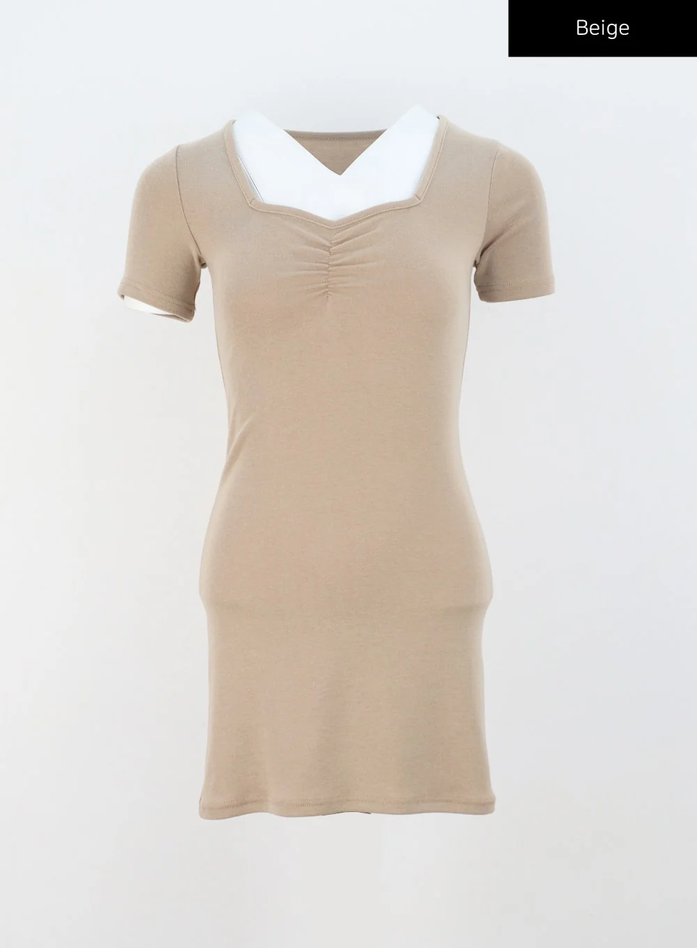 Short Sleeve Mini Dress CU309 - Image 14