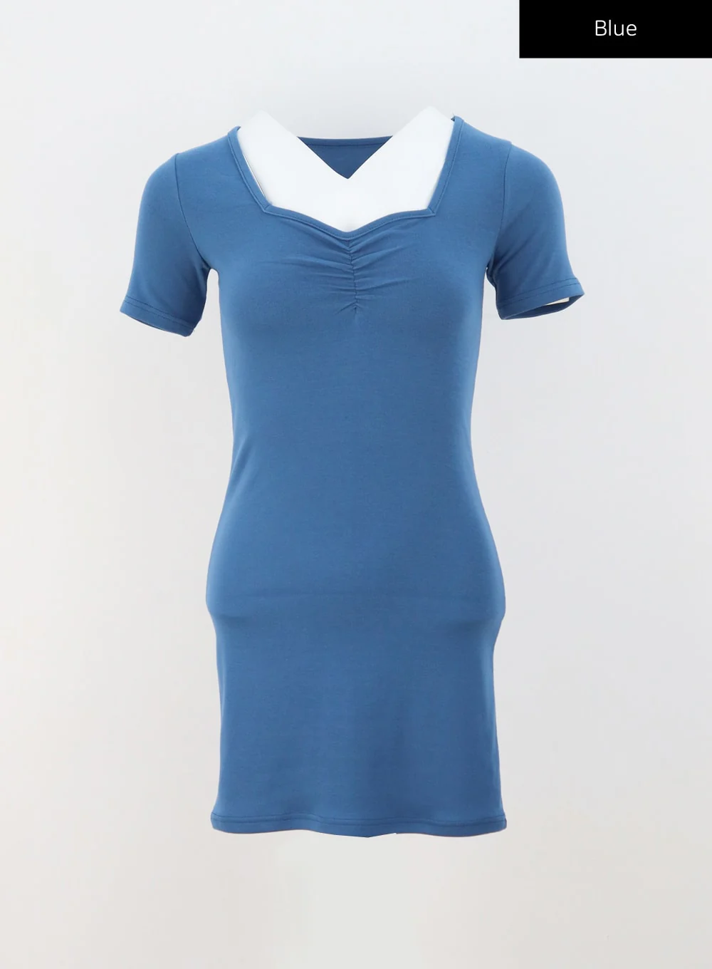 Short Sleeve Mini Dress CU309 - Image 15