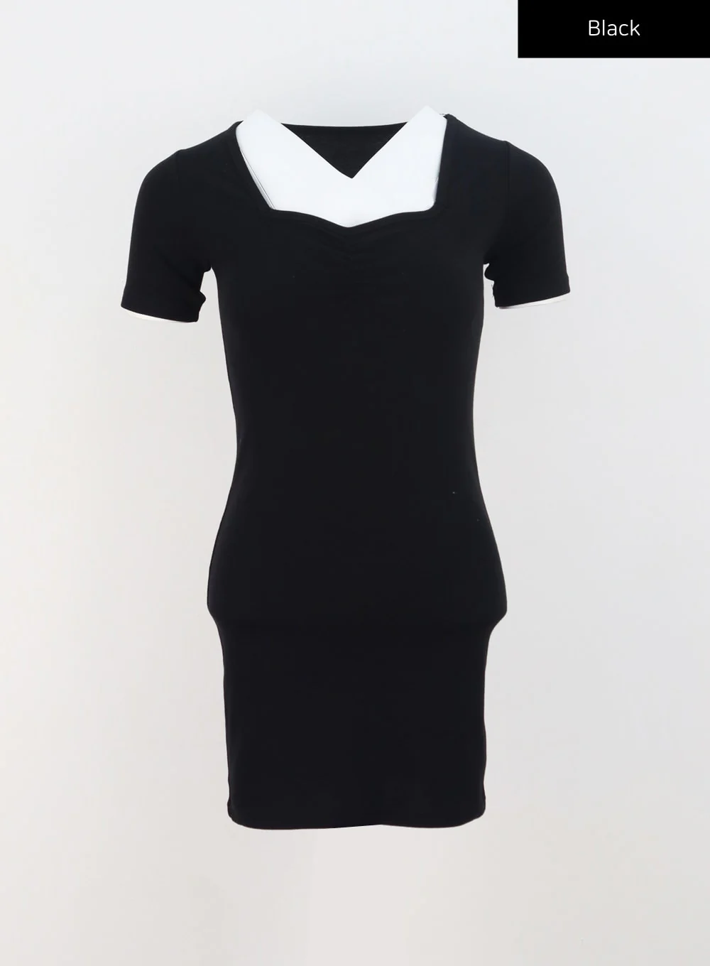 Short Sleeve Mini Dress CU309 - Image 17