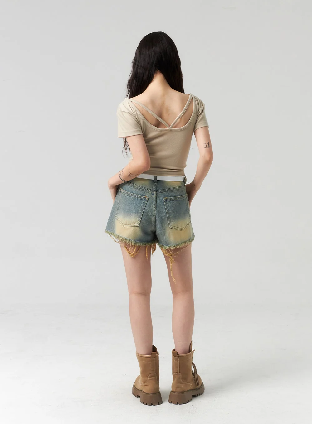 Short Sleeve Zip-Up CL314 - Image 12
