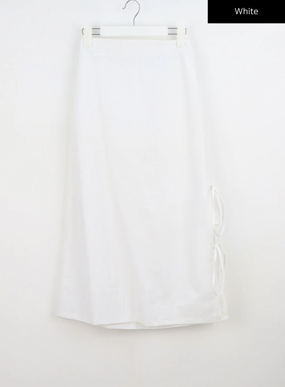 Side Slit Nylon Maxi Skirt BY312 - Image 10