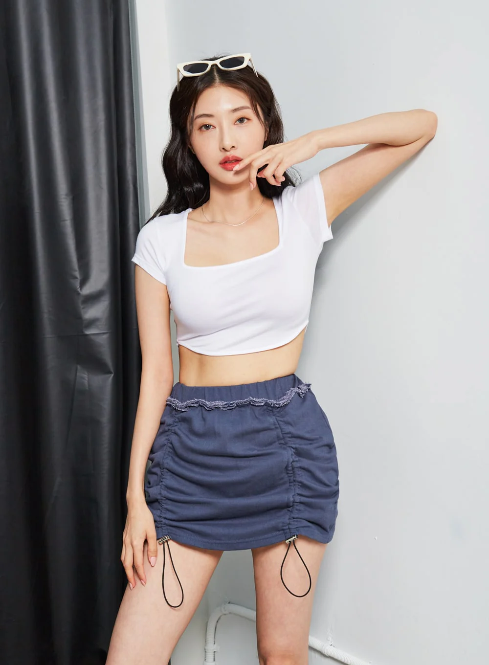Side String Skirt Pants IU26 - Image 9