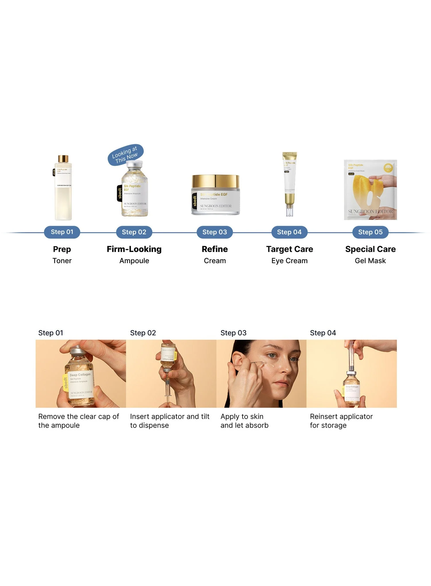 Silk Peptide EGF Intensive Ampoule (40ml) - Image 6
