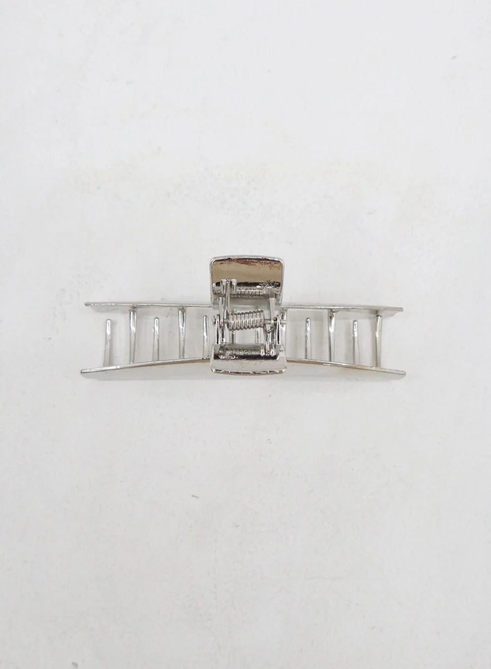 Silver Color Square Hair Claw CO26 - Image 7