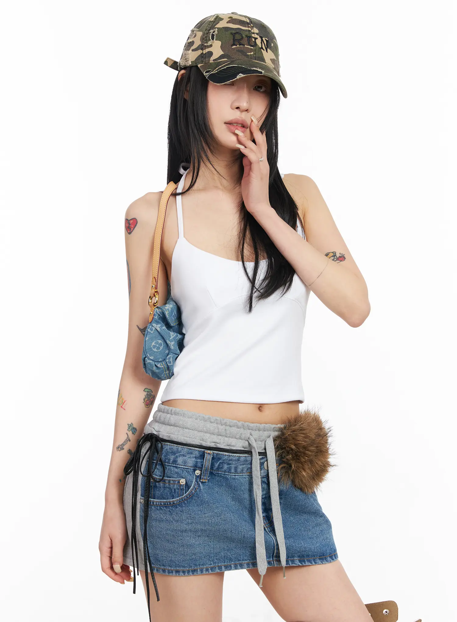 Simple Boho Halter Neck Top CM517