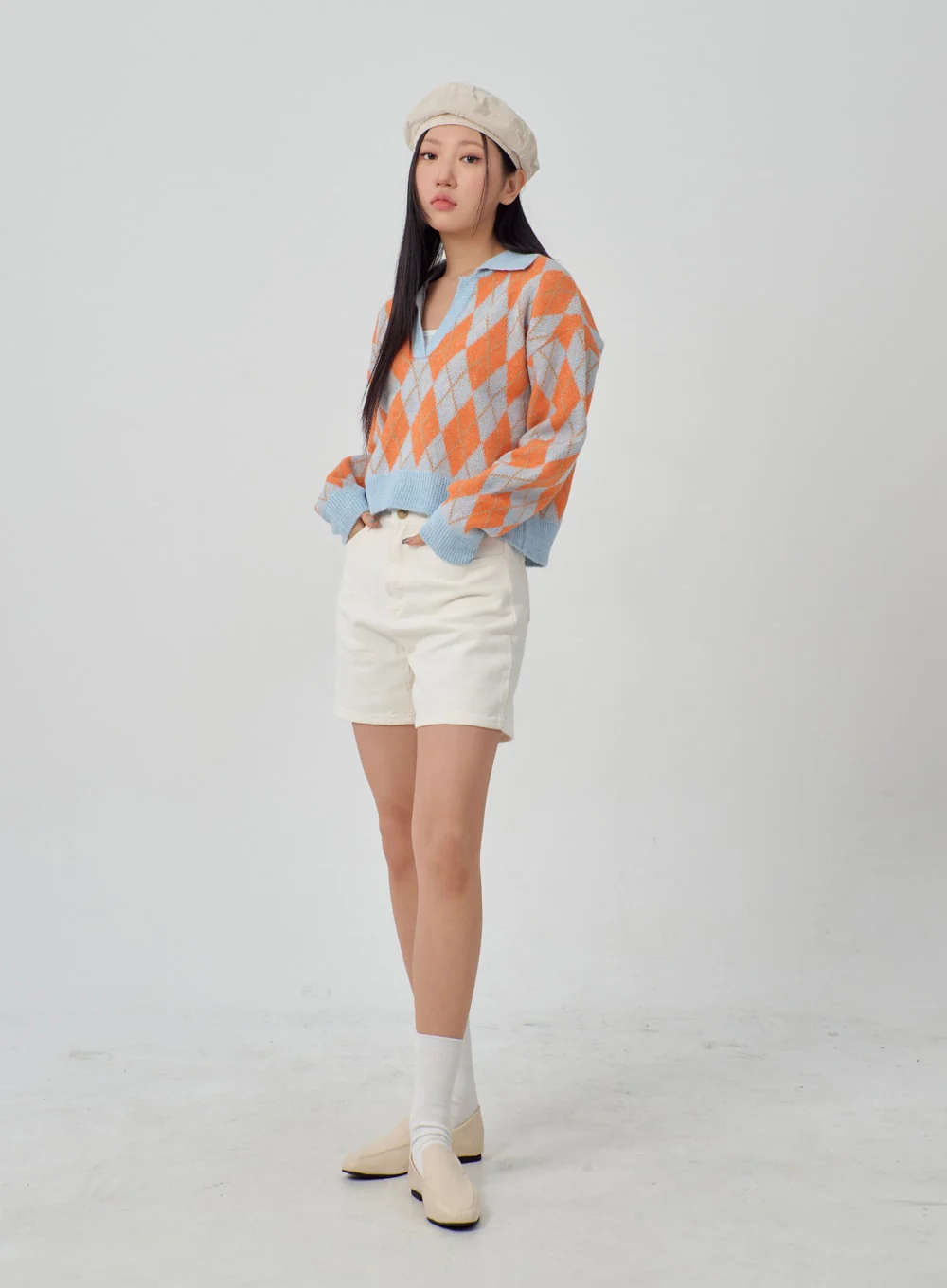 Simple Cotton Shorts IM315 - Image 7