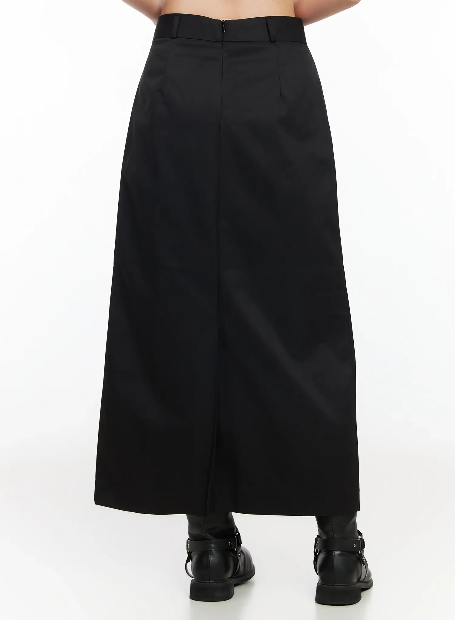 Simple High-Waist Long Skirt IM524 - Image 5