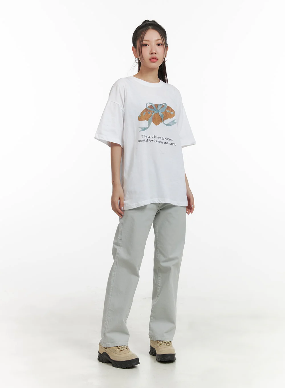 Simple Straight Leg Pants OA415 - Image 4