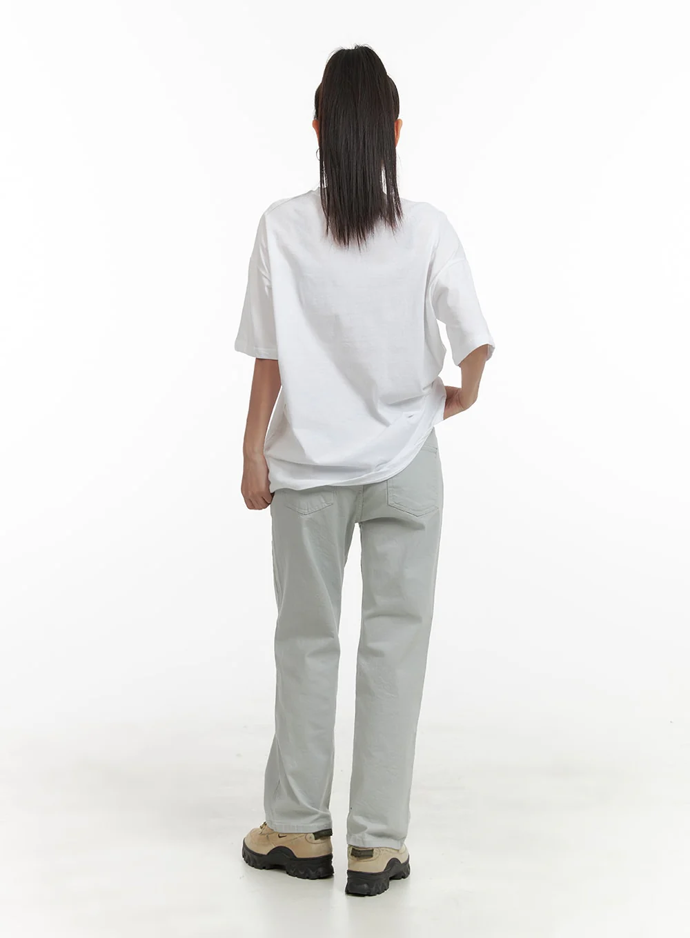 Simple Straight Leg Pants OA415 - Image 5