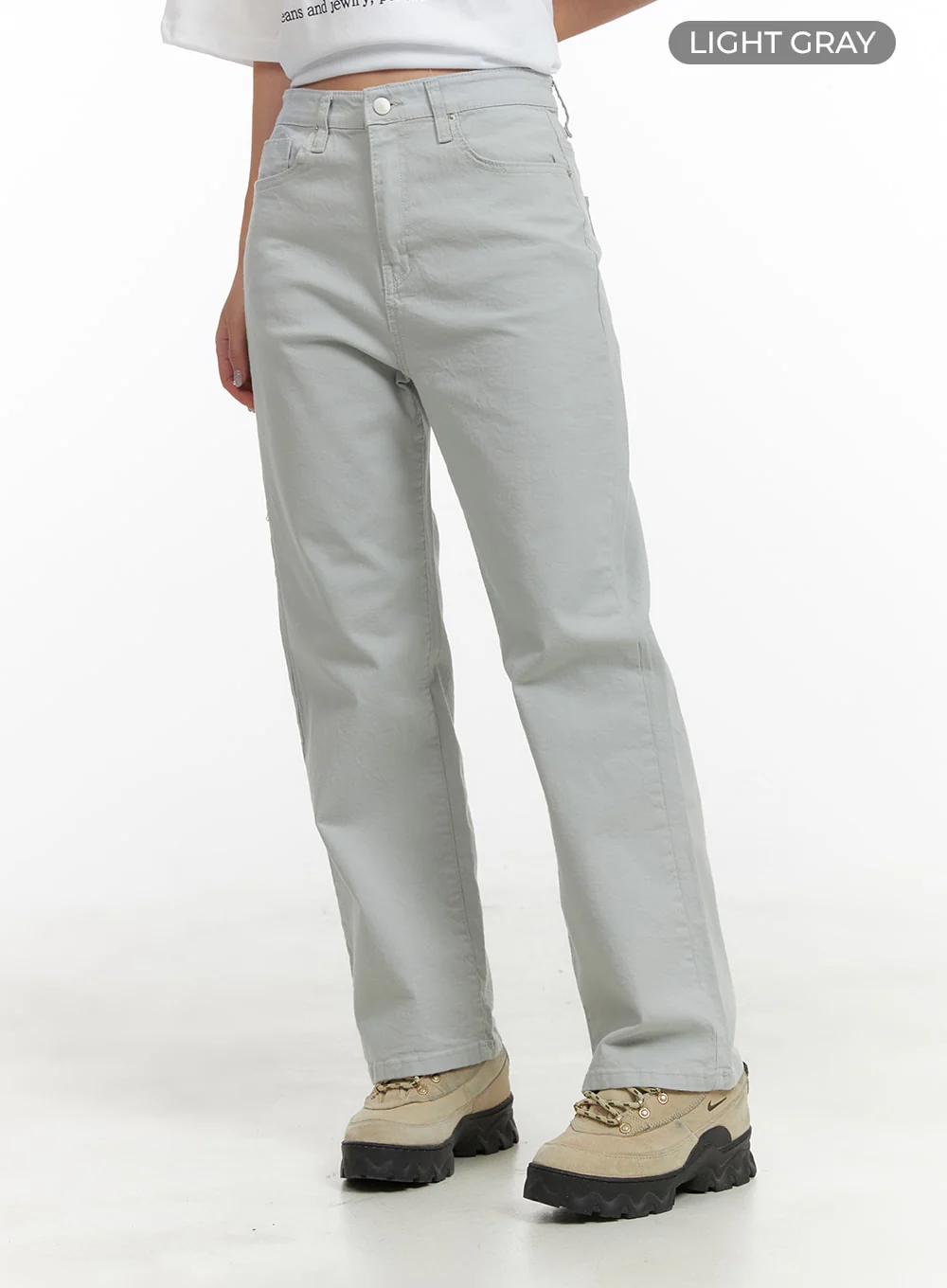 Simple Straight Leg Pants OA415 - Image 6