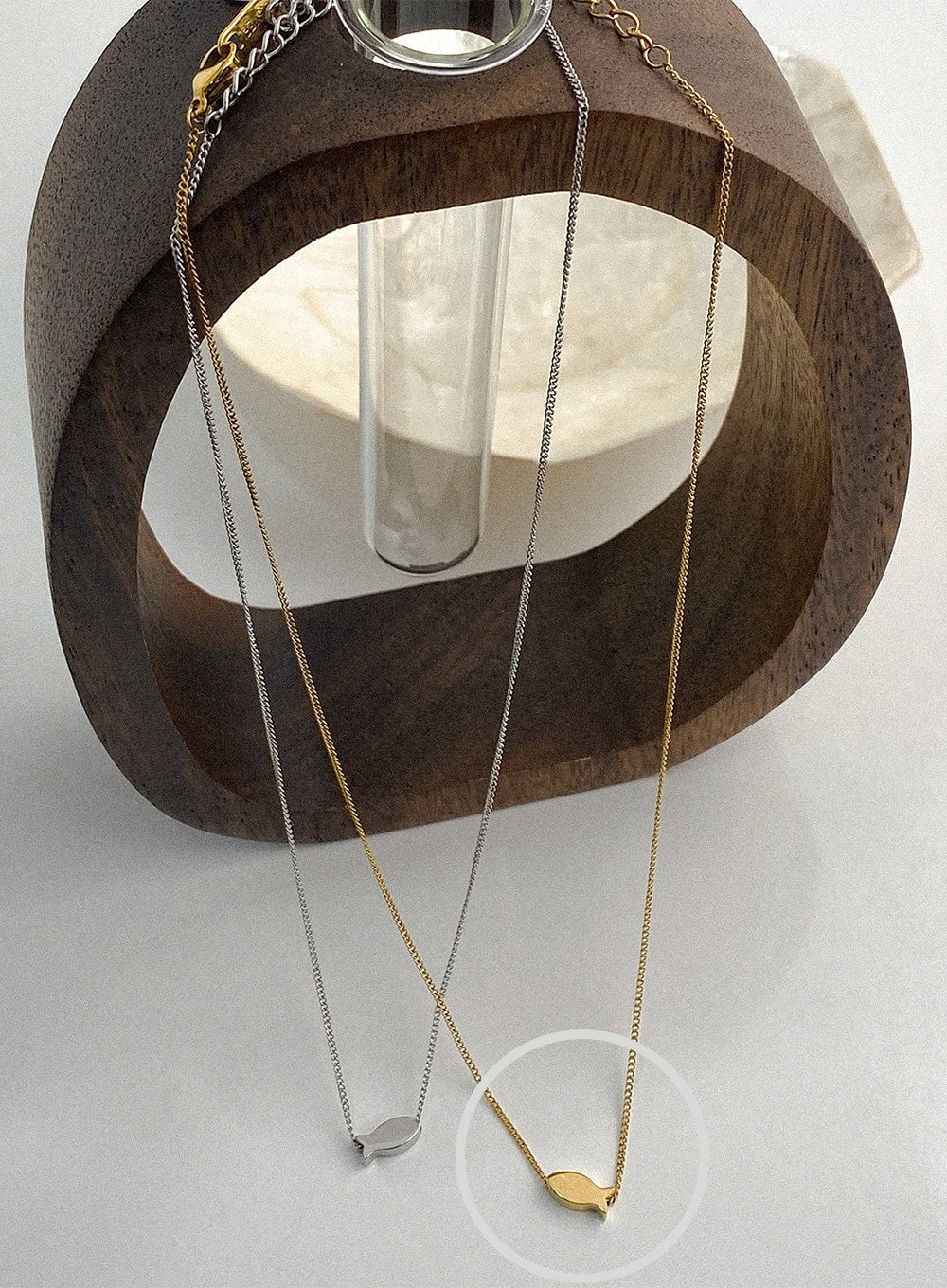 Simple Tail Necklace IA517 - Image 3