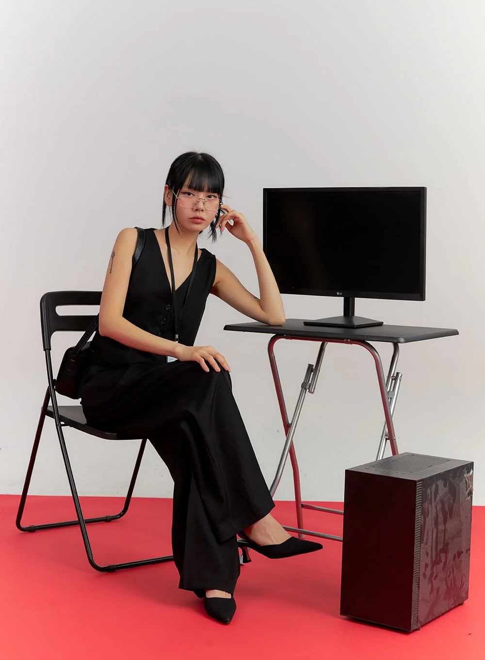 Simple Wide Trousers IM414 - Image 8