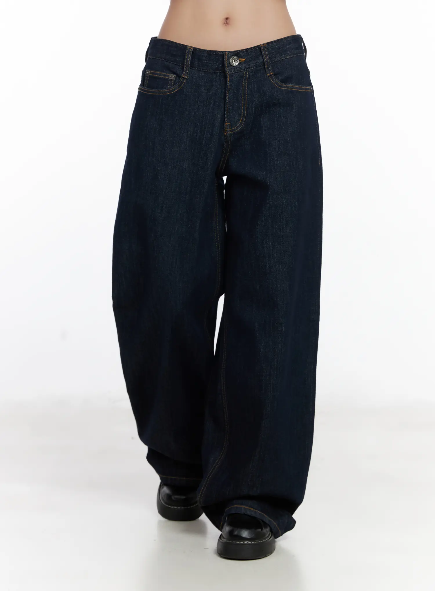 Sisi Wide Leg Embroidered Jeans CF503 - Image 10