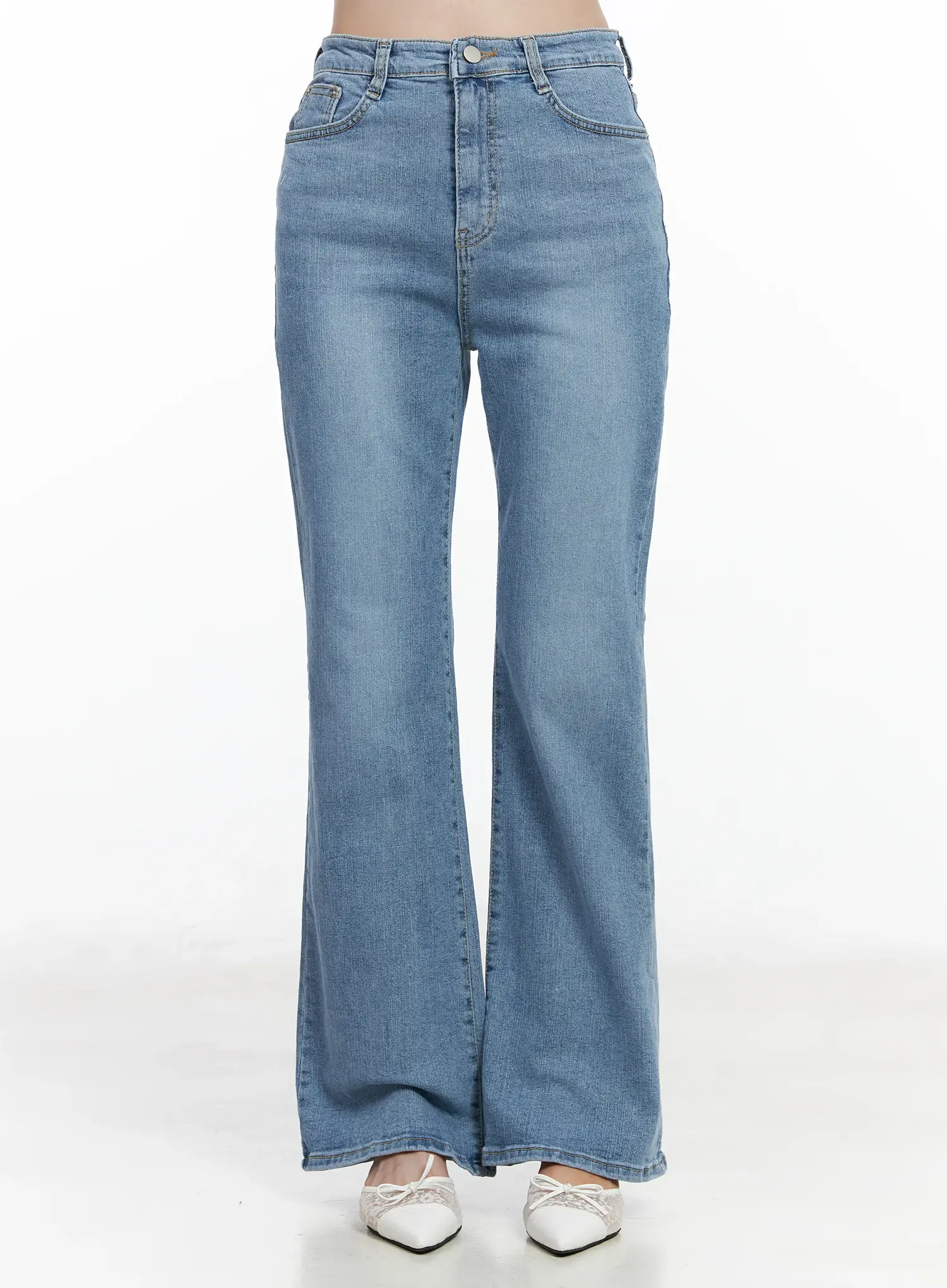 Skai High-Waist Bootcut Jeans IF520
