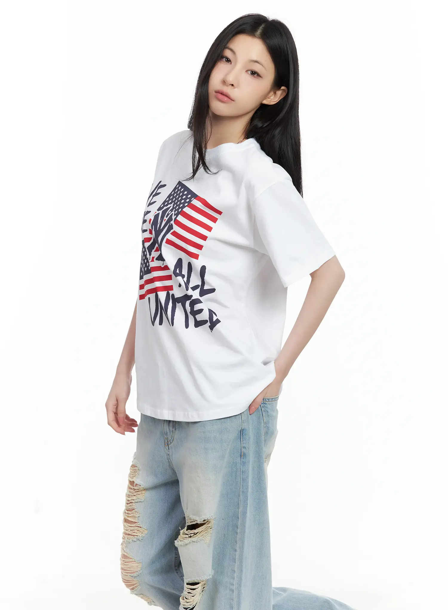 Skater Graphic Oversized Tee CU530 - Image 11
