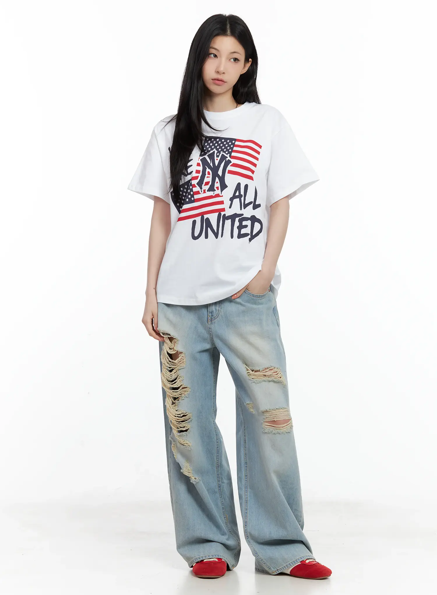Skater Graphic Oversized Tee CU530 - Image 2