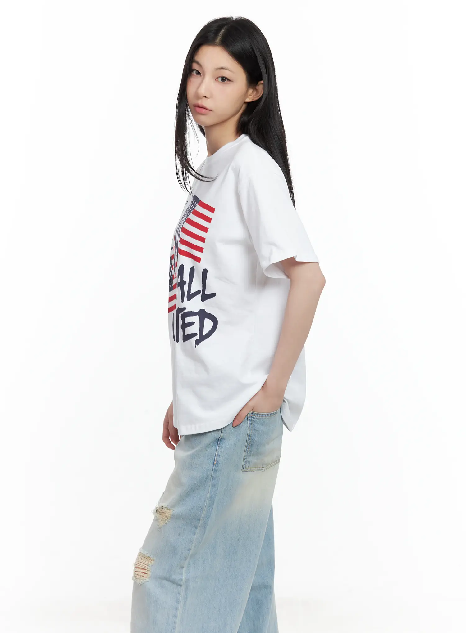 Skater Graphic Oversized Tee CU530 - Image 5