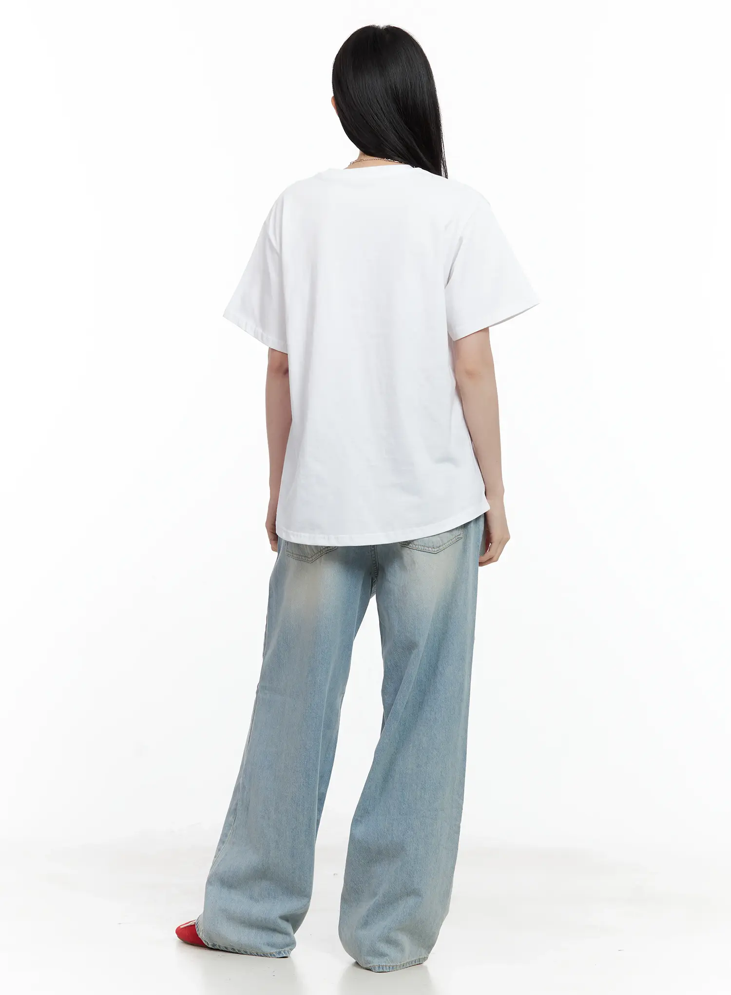 Skater Graphic Oversized Tee CU530 - Image 9