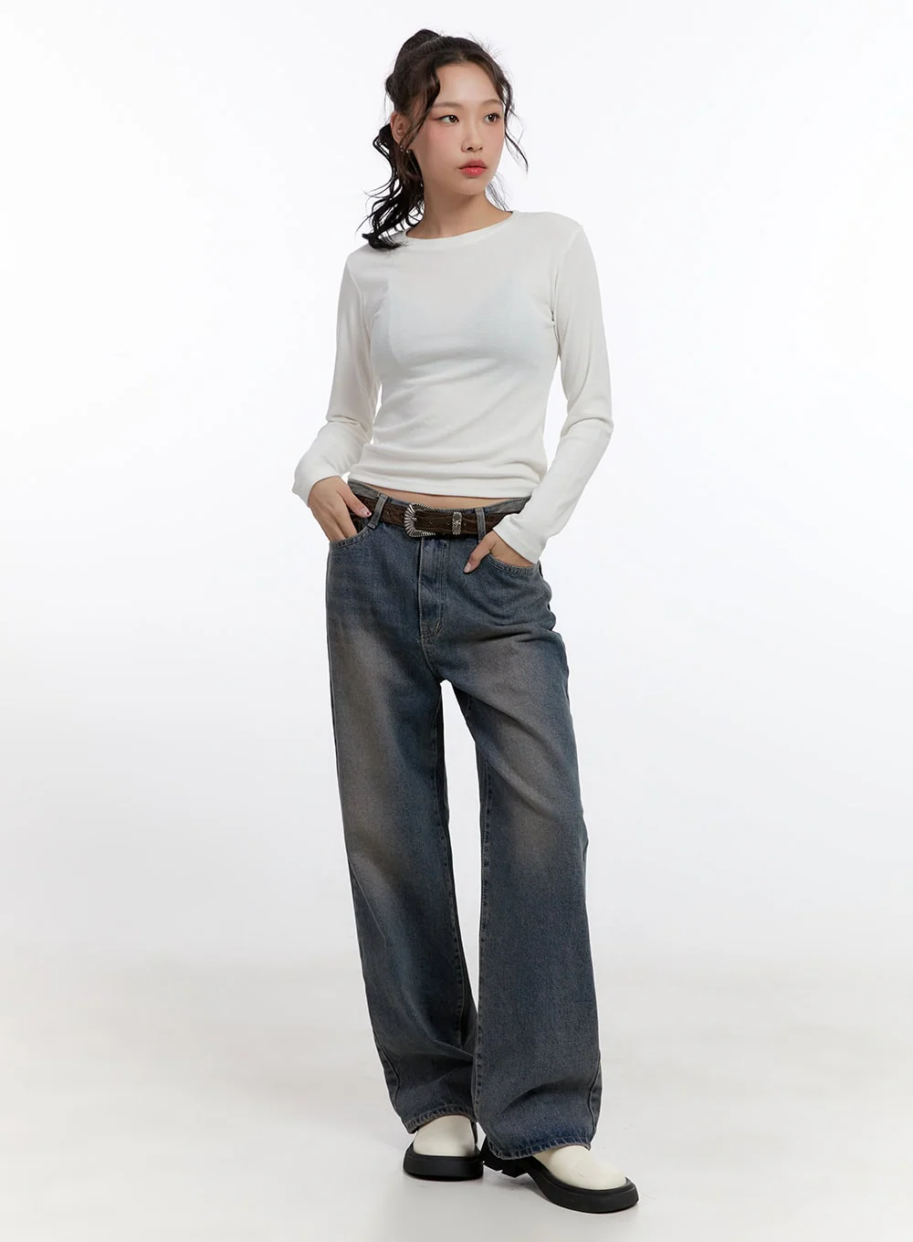Sleek Faux Leather Belt CN420 - Image 2